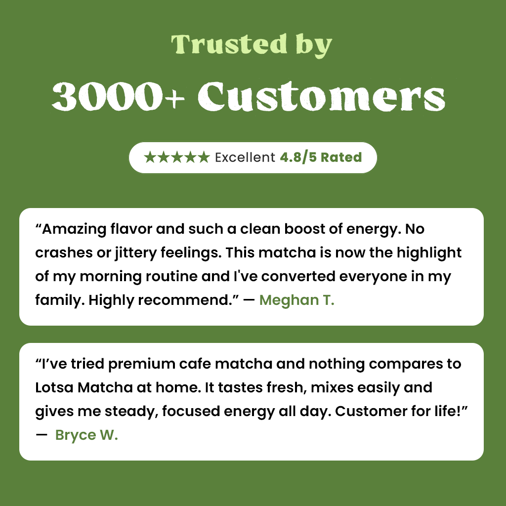 Lotsa Matcha™ Ceremonial Matcha Powder