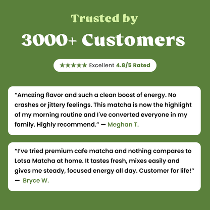 Lotsa Matcha™ Ceremonial Matcha Powder